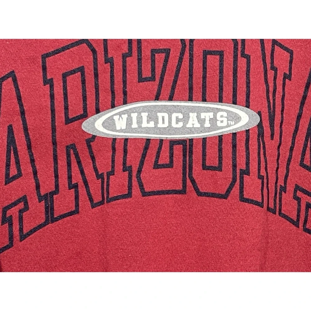 Vintage Arizona‎ Wildcats Sweatshirt JanSport Adult Large Red 90s Crewneck 104